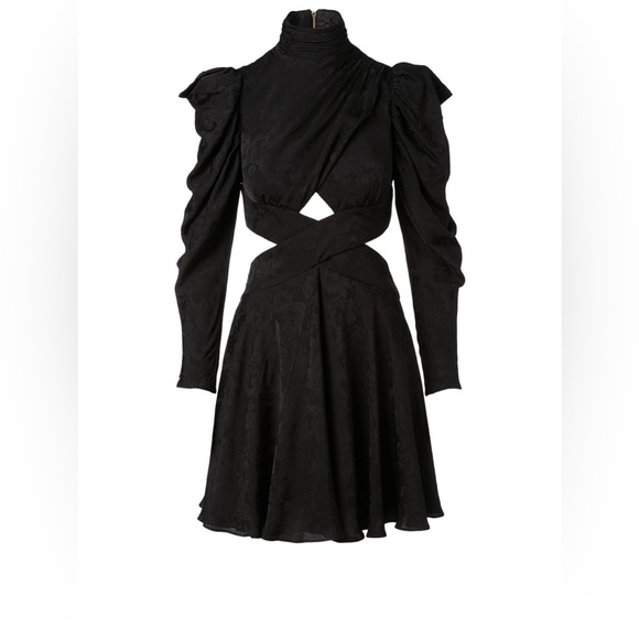 AMUR Dresses & Skirts - Amur black cutout dress